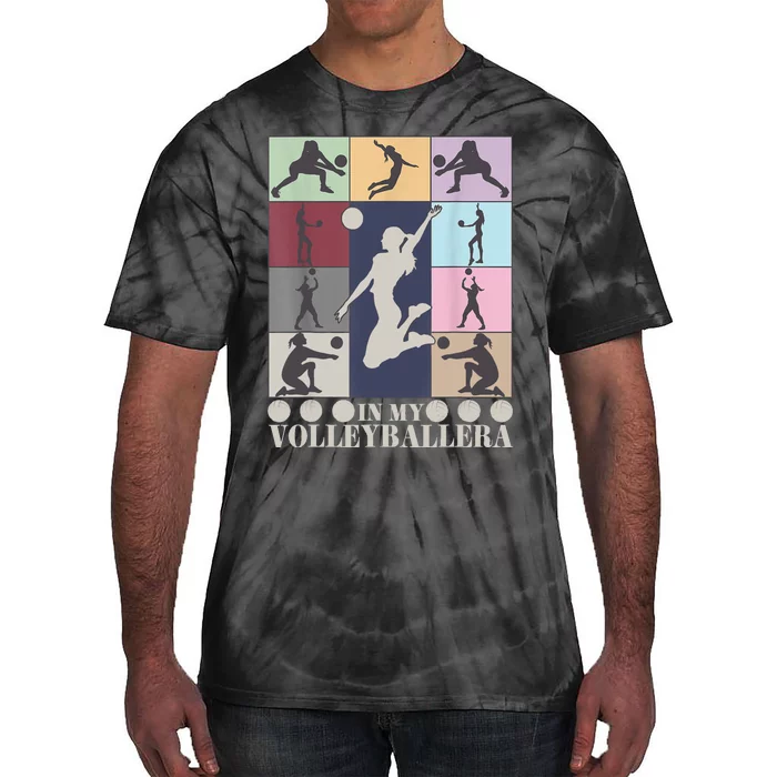 In My Volleyball Era Retro Vintage Volleyball Sport Game Day Tie-Dye T-Shirt