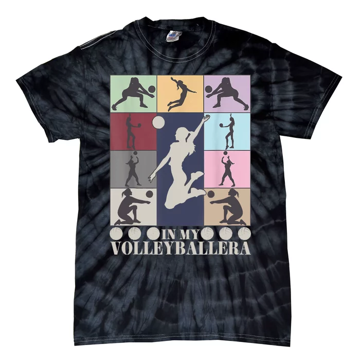 In My Volleyball Era Retro Vintage Volleyball Sport Game Day Tie-Dye T-Shirt