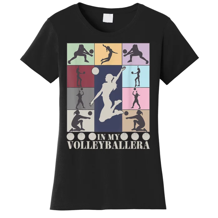 In My Volleyball Era Retro Vintage Volleyball Sport Game Day Women's T-Shirt