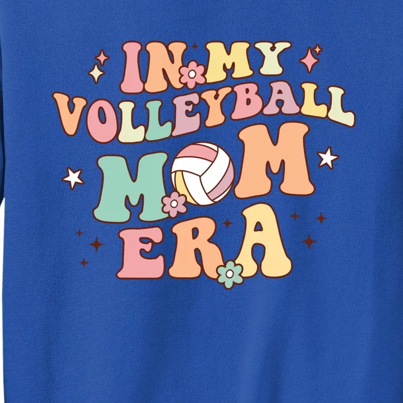 In My Volleyball Mom Era Game Day Cute Retro Volleyball Mama Gift Sweatshirt