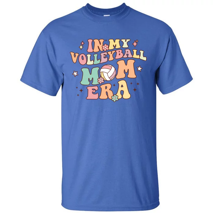 In My Volleyball Mom Era Game Day Cute Retro Volleyball Mama Gift Tall T-Shirt