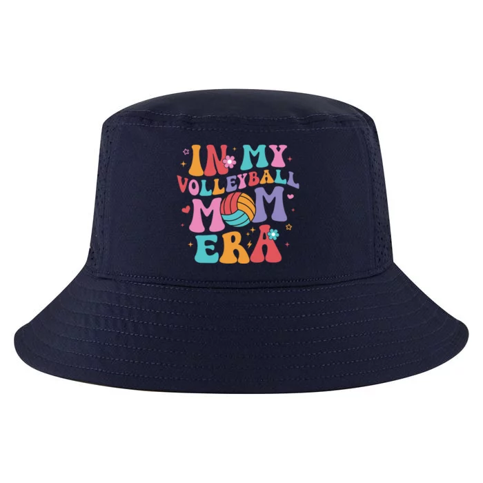 In My Volleyball Mom Era Groovy Funny Volleyball Mom Cool Gift Cool Comfort Performance Bucket Hat