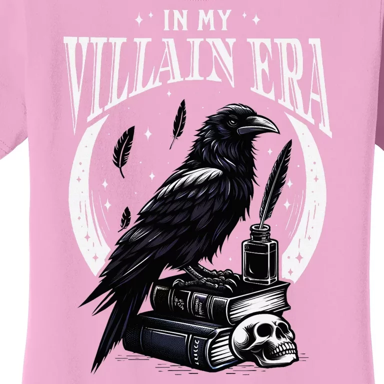 In My Villain Era Morally Grey Books Novel Lover Bookworm Women's T-Shirt