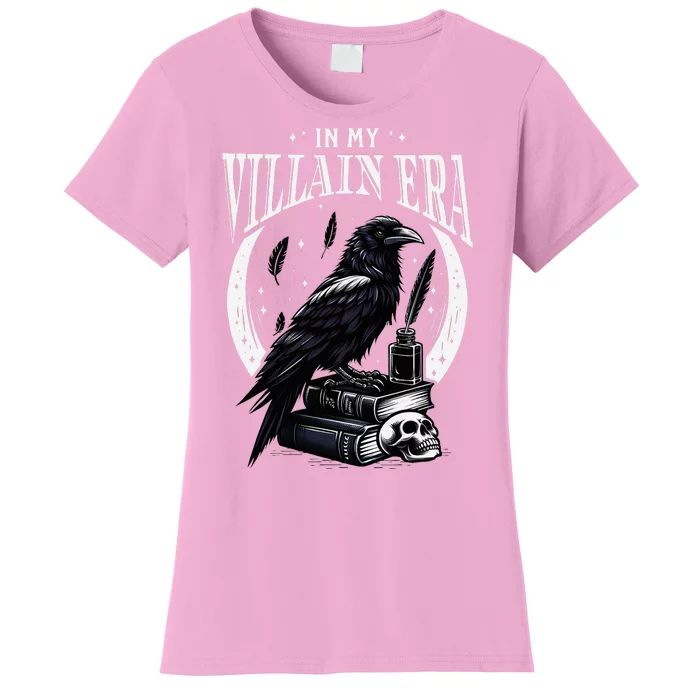 In My Villain Era Morally Grey Books Novel Lover Bookworm Women's T-Shirt