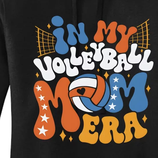 In My Volleyball Mom Era Sport Women's Pullover Hoodie