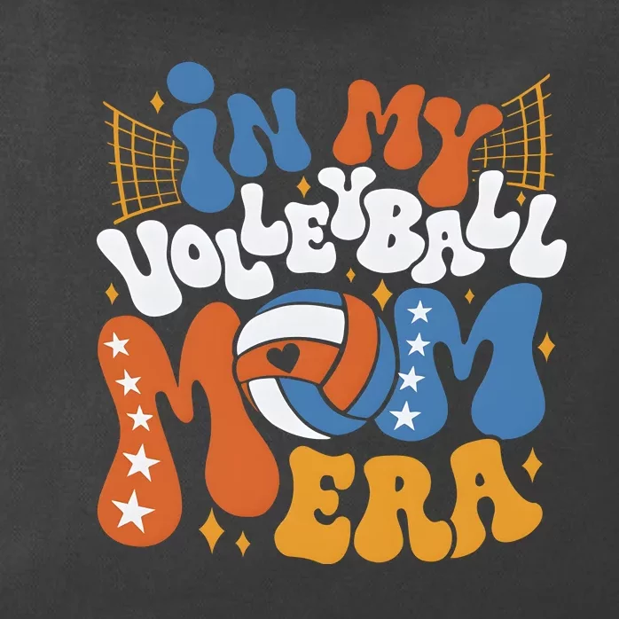 In My Volleyball Mom Era Sport Zip Tote Bag