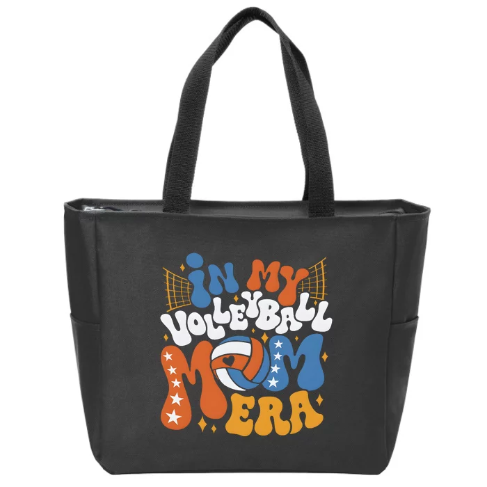 In My Volleyball Mom Era Sport Zip Tote Bag