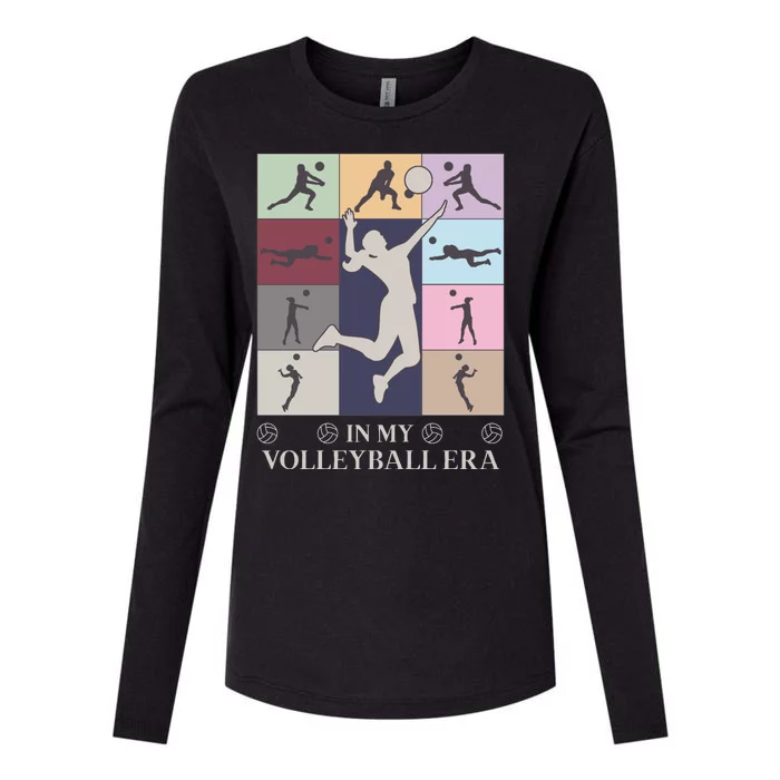 In My Volleyball Era Womens Cotton Relaxed Long Sleeve T-Shirt