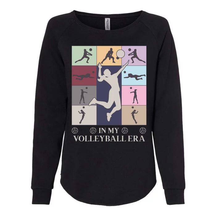 In My Volleyball Era Womens California Wash Sweatshirt