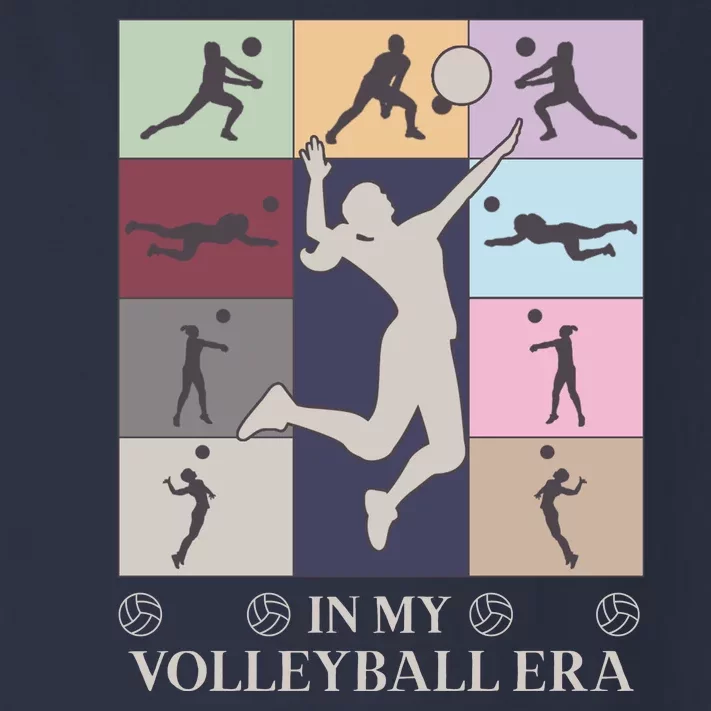 In My Volleyball Era Toddler Long Sleeve Shirt