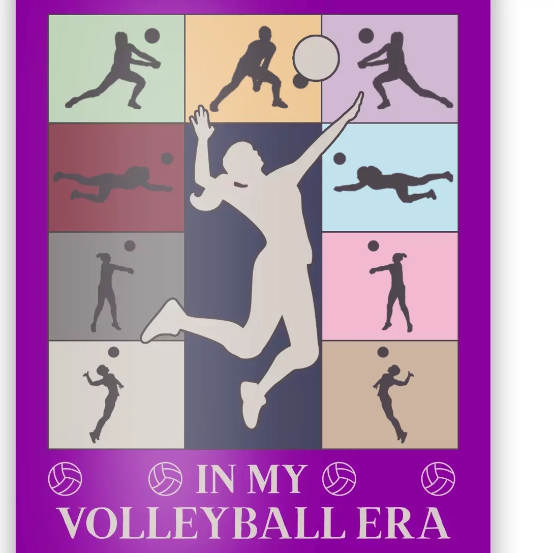 In My Volleyball Era Poster