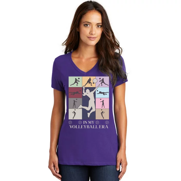 In My Volleyball Era Women's V-Neck T-Shirt