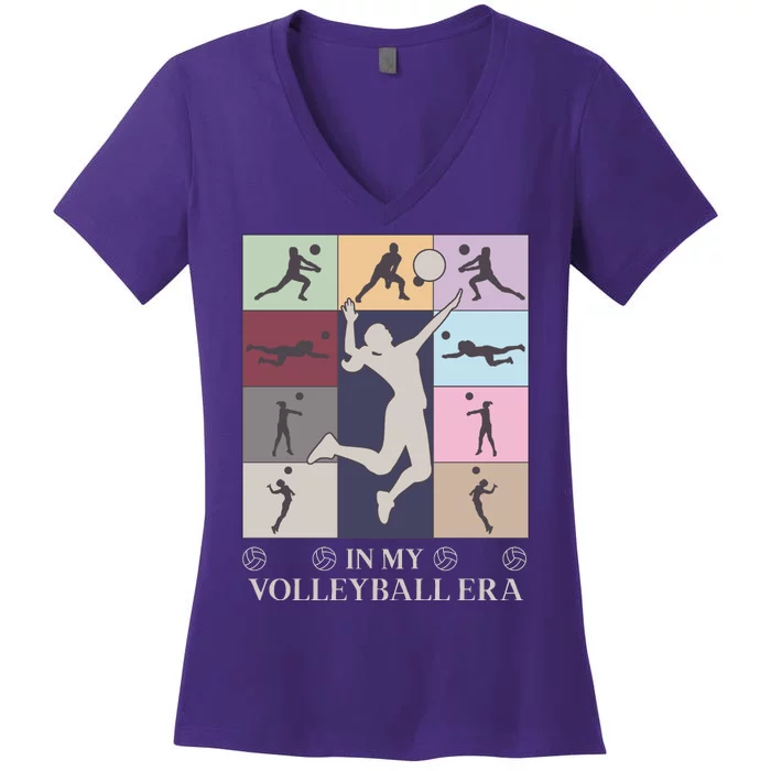 In My Volleyball Era Women's V-Neck T-Shirt