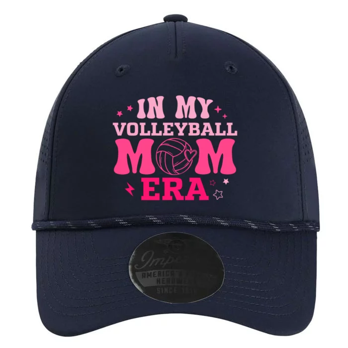 In My Volleyball Mom Era Groovy Volleyball Sport Player Performance The Dyno Cap