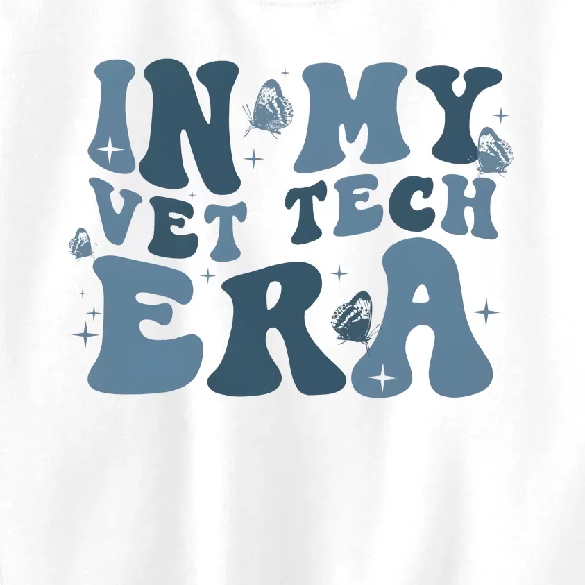 In My Vet Tech Era Funny Kids Sweatshirt