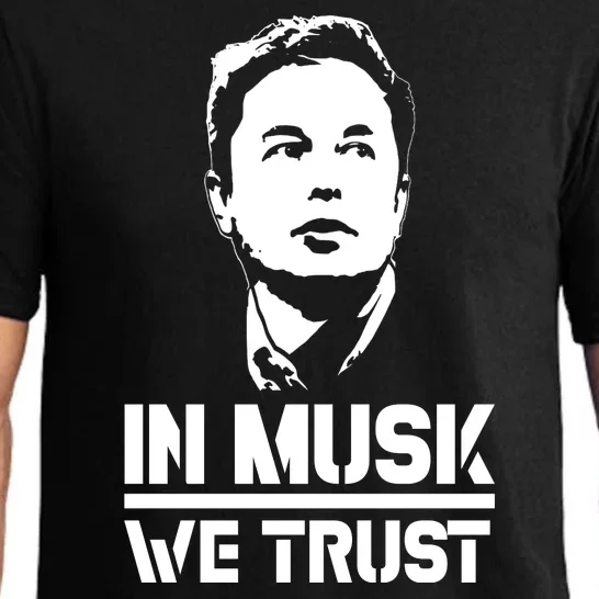 In Musk We Trust Elon Musk Pajama Set