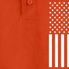 In Musk We Trust USA United States Flag Elon Funny Dry Zone Grid Performance Polo