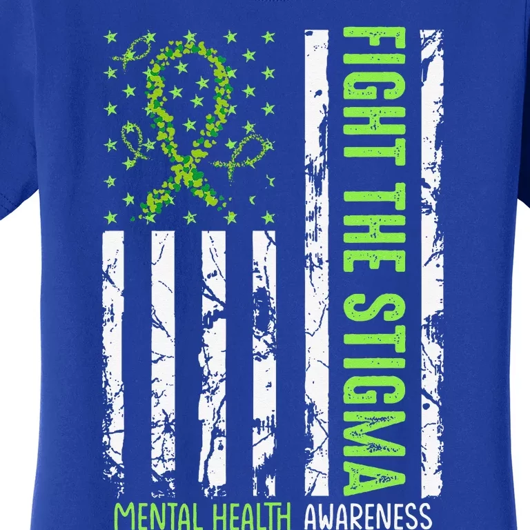 In May We Wear Green Mental Health Awareness Month Women's T-Shirt