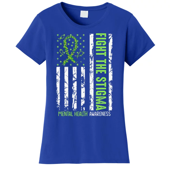 In May We Wear Green Mental Health Awareness Month Women's T-Shirt