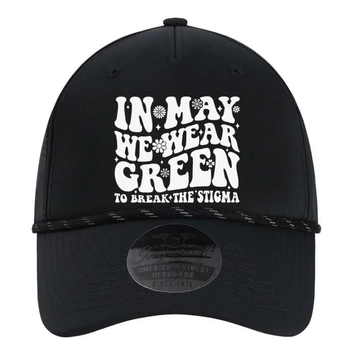 In May We Wear Green To Break The Stigma Groovy Performance The Dyno Cap