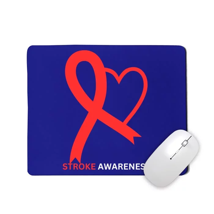 In May We Wear Red Stroke Awareness Month 2024 Gift Mousepad