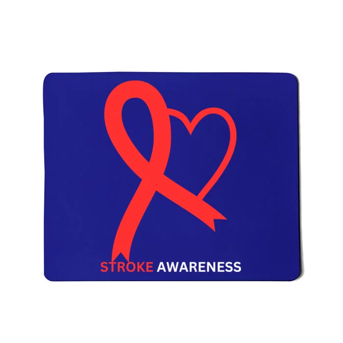 In May We Wear Red Stroke Awareness Month 2024 Gift Mousepad