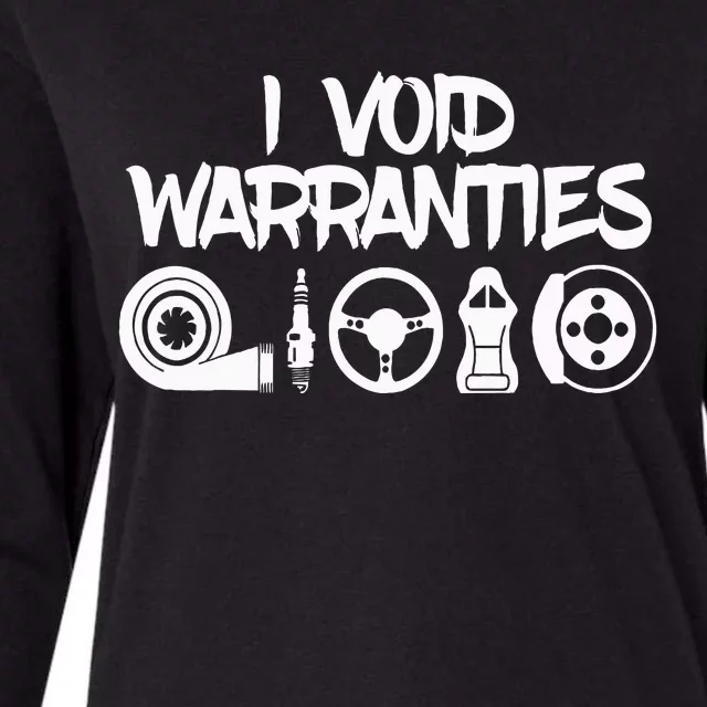 I Make Warranties Invalid Womens Cotton Relaxed Long Sleeve T-Shirt