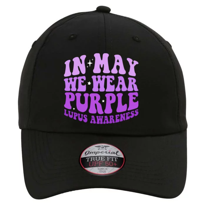 In May We Wear Purple Lupus Awareness Ribbon The Original Performance Cap