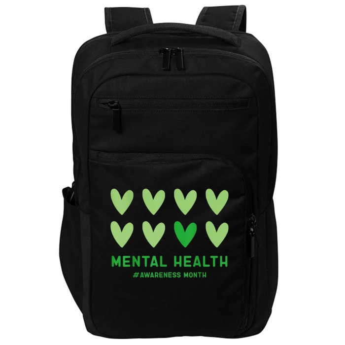 In May We Wear Green Mental Health Awareness Month Impact Tech Backpack