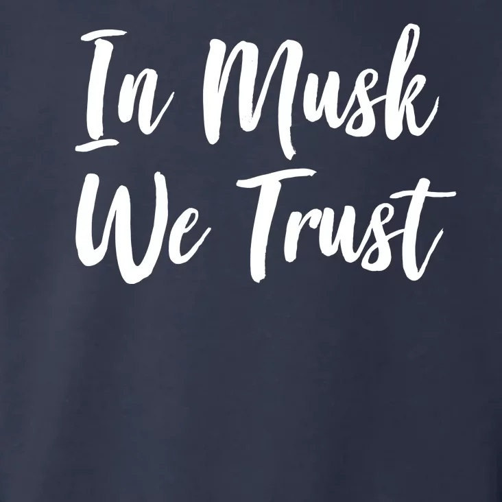 In Musk We Trust Elon Toddler Hoodie