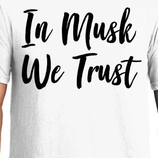 In Musk We Trust Elon Pajama Set