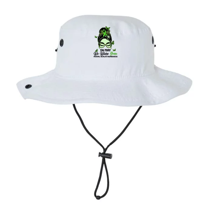 In May We Where Green Mental Health Awareness Legacy Cool Fit Booney Bucket Hat