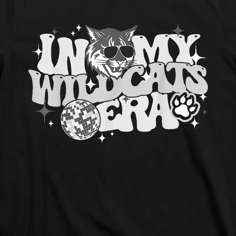 In My Wildcat Era Back To School Mascot Spirit Game T-Shirt