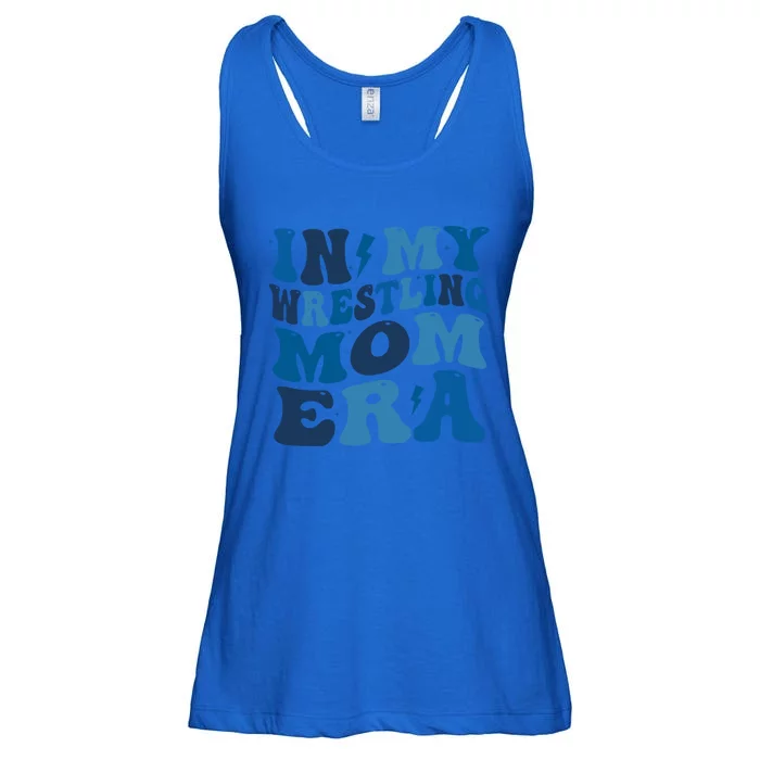 In My Wrestling Mom Era Gift Ladies Essential Flowy Tank