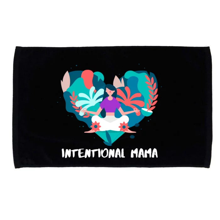 Intentional Mama Yoga Mom Gift Microfiber Hand Towel