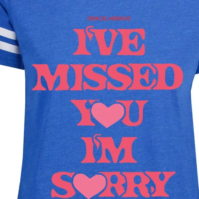 I’Ve Missed You I’M Sorry Gracie Abrams Enza Ladies Jersey Football T-Shirt