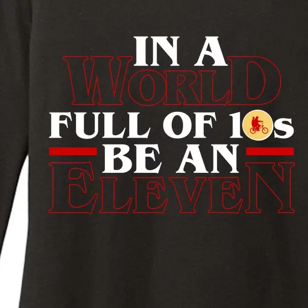 In A World Full Of 10s Be An Eleven Womens CVC Long Sleeve Shirt