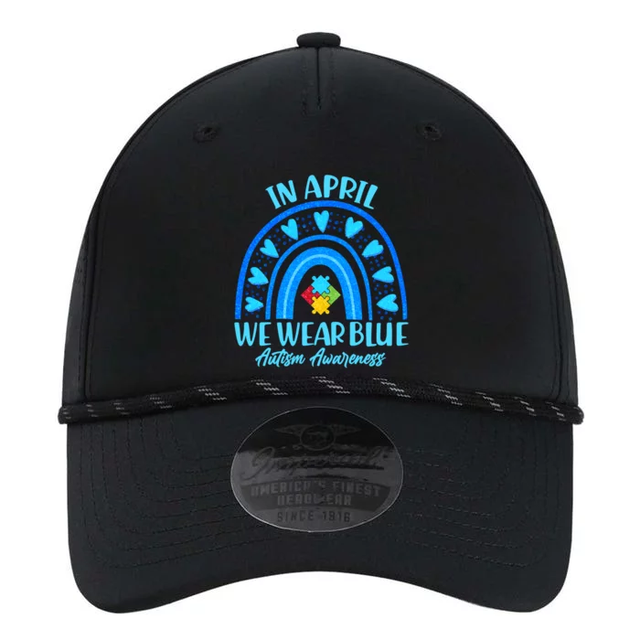 In April We Wear Blue Autism Awareness Performance The Dyno Cap