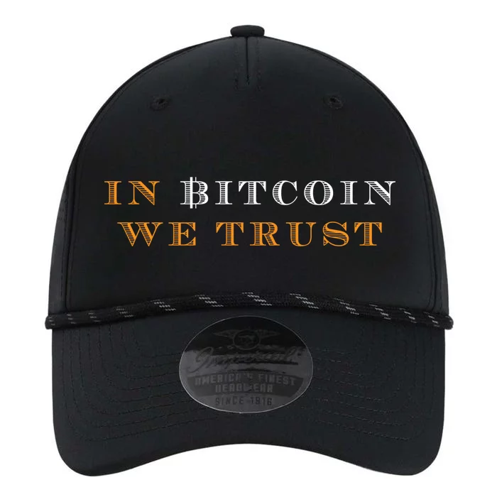 In Bitcoin We Trust Performance The Dyno Cap