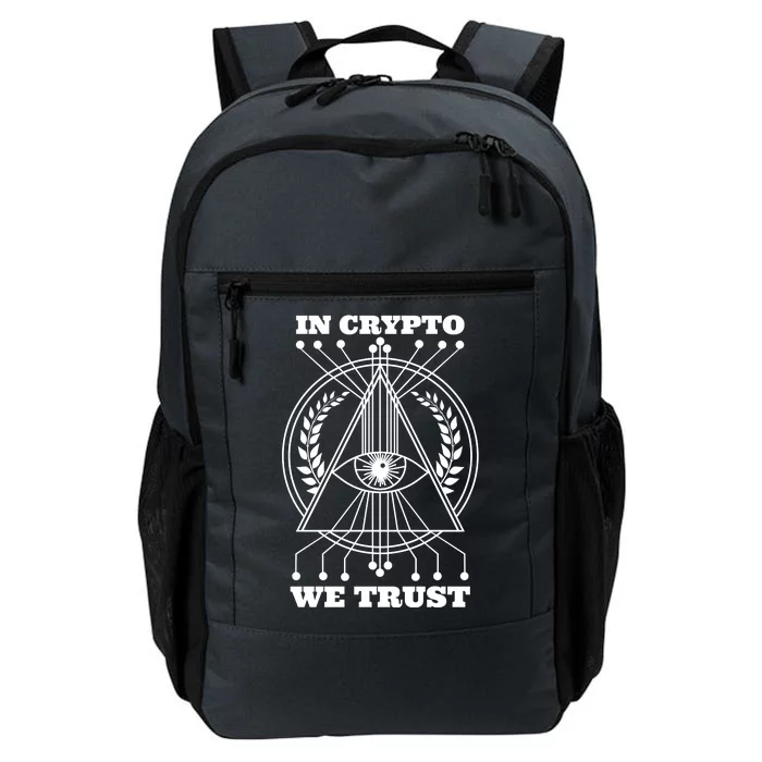 In Crypto We Trust Daily Commute Backpack