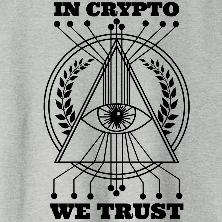 In Crypto We Trust Women's Crop Top Tee