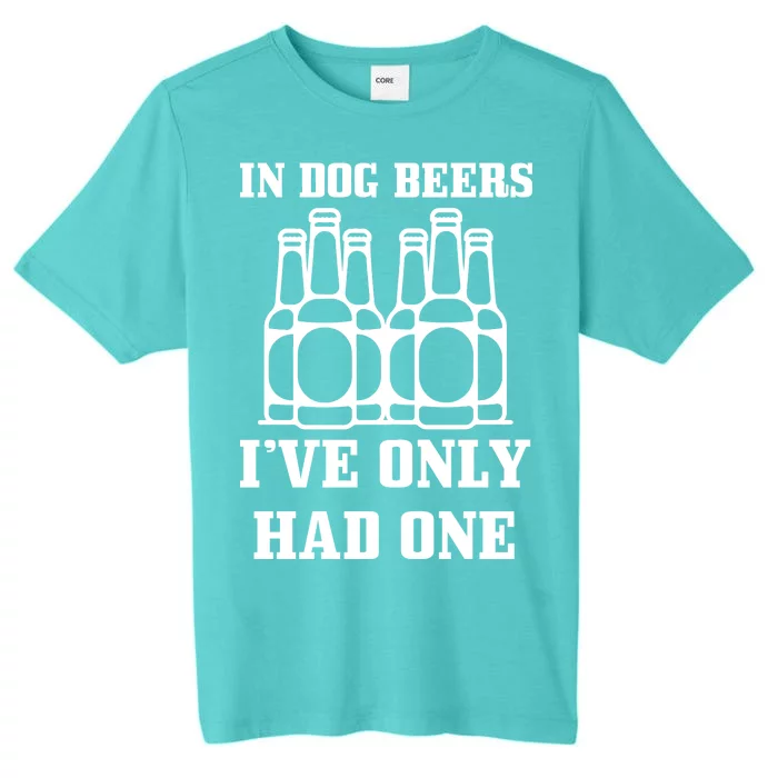 In Dog Beers I've Only Had One ChromaSoft Performance T-Shirt