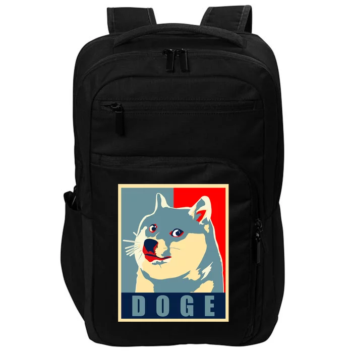 In Dogecoin We Trust Doge Crypto Impact Tech Backpack