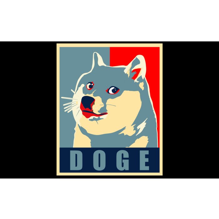 In Dogecoin We Trust Doge Crypto Bumper Sticker