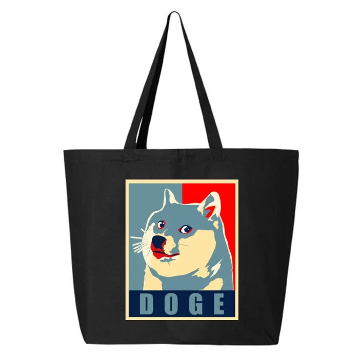 In Dogecoin We Trust Doge Crypto 25L Jumbo Tote