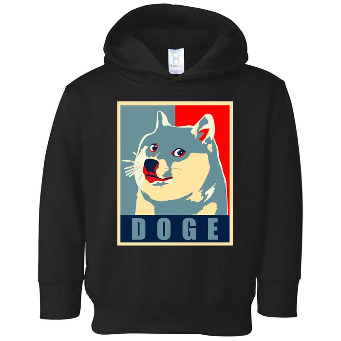 In Dogecoin We Trust Doge Crypto Toddler Hoodie