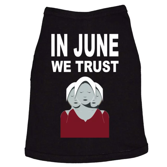 In June We Trust Doggie Tank