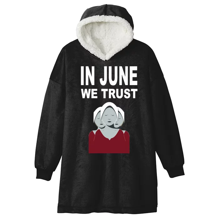 In June We Trust Hooded Wearable Blanket