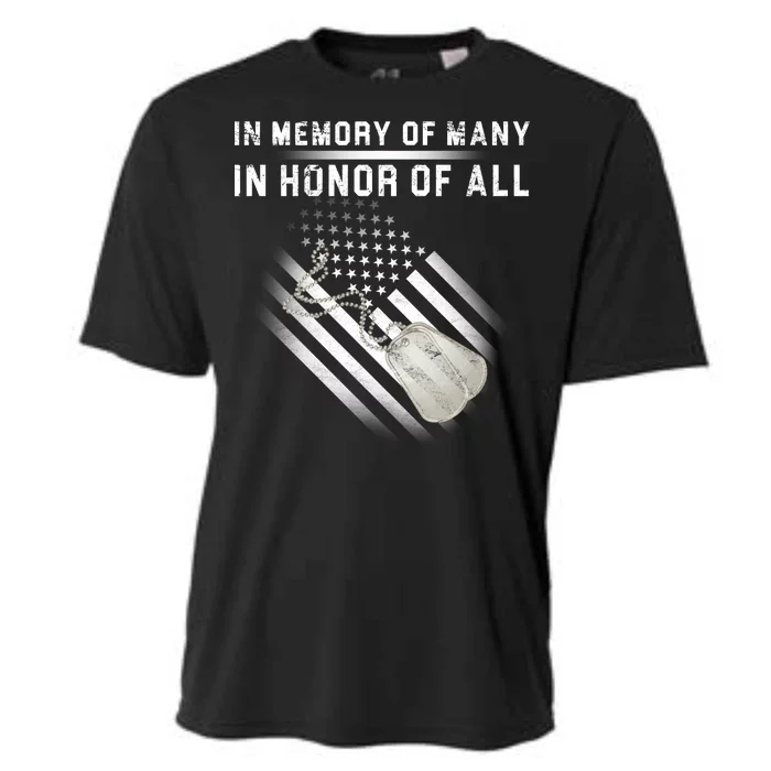 In Memory Of Many In Honor Of All Cooling Performance Crew T-Shirt