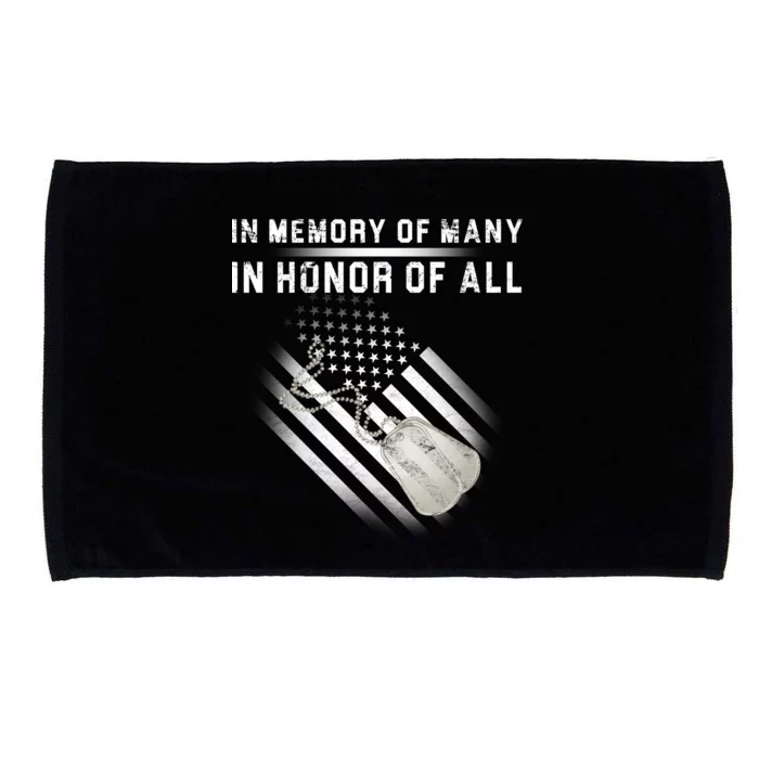 In Memory Of Many In Honor Of All Microfiber Hand Towel